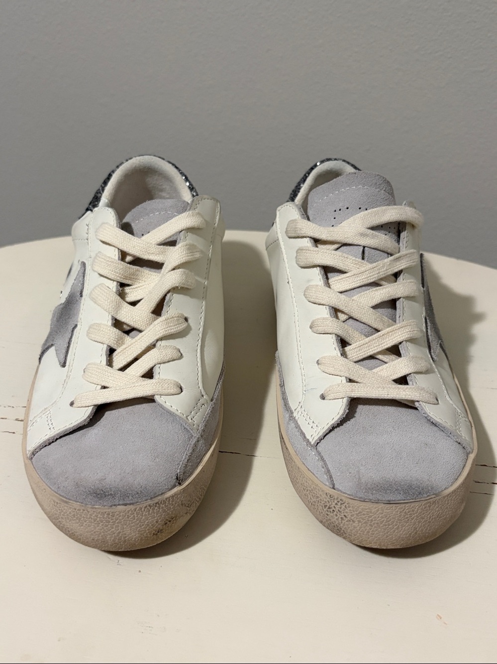 Golden Goose White Superstar Leather Sneaker size 37 Women’s - Picture 2 of 10